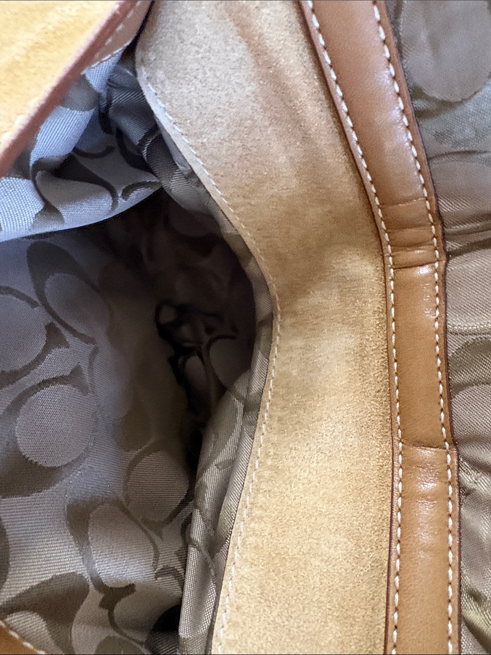 Vintage Coach Soho Suede bag - Picture 12 of 12